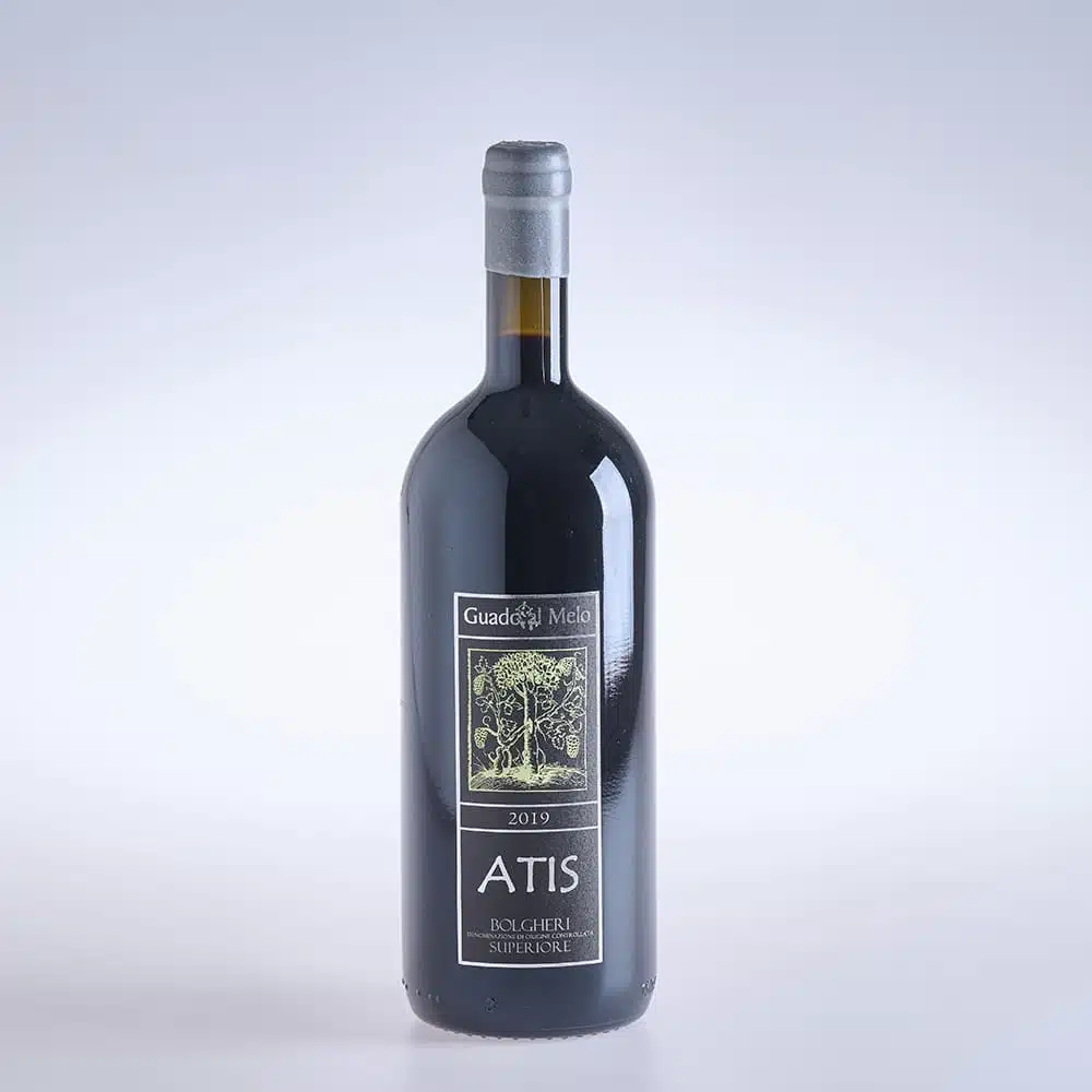 Eine Flasche Wein Atis Bolgheri DOC Superiore
