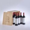 Weinflaschen mit Holzkiste Strido Toskana Rosso IGT, 6er Holzkiste, Bio 1