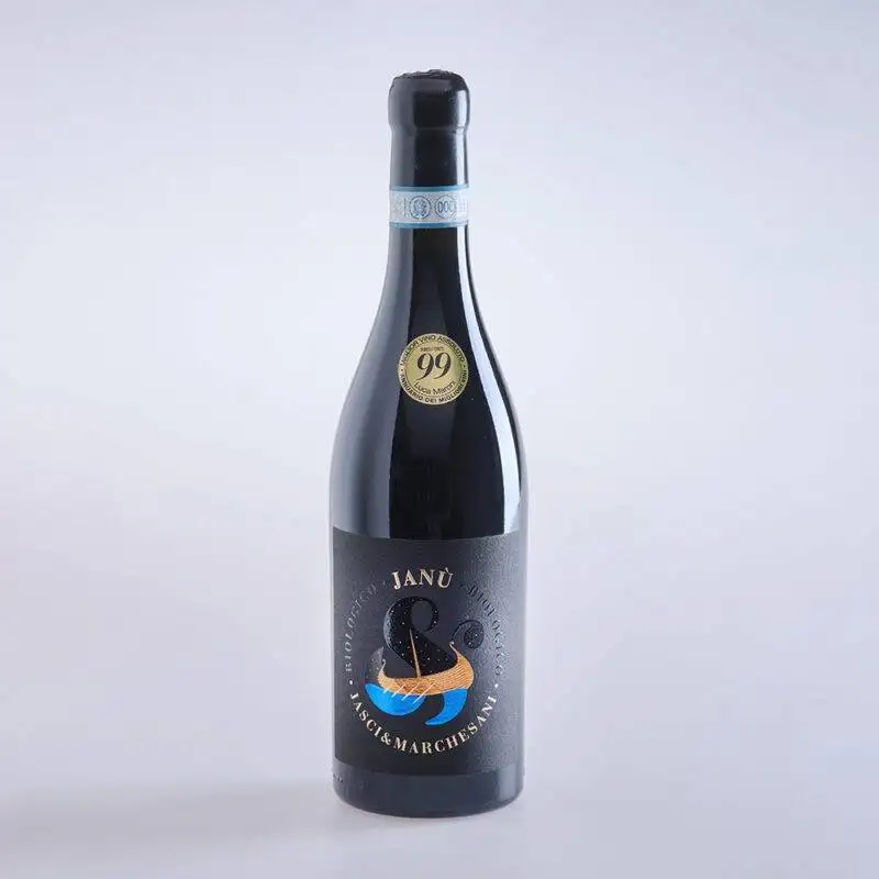 Eine Flasche Wein Janù Montepulciano D‘Abruzzo DOC