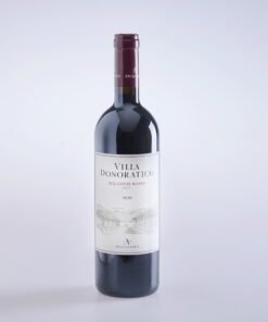 Eine Flasche Wein Villa Donoratico Bolgheri Rosso DOC