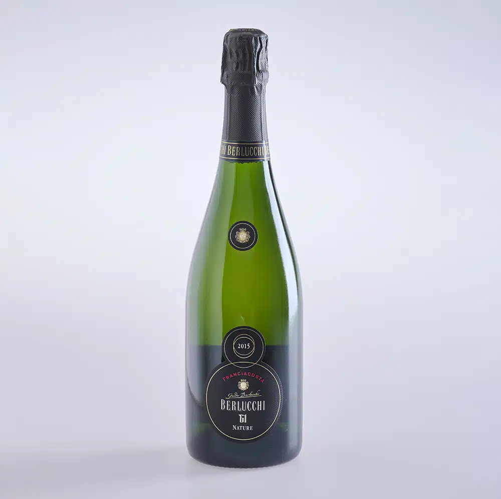 Eine Flasche Sekt 61 Berlucchi Nature Millesimato Franciacorta