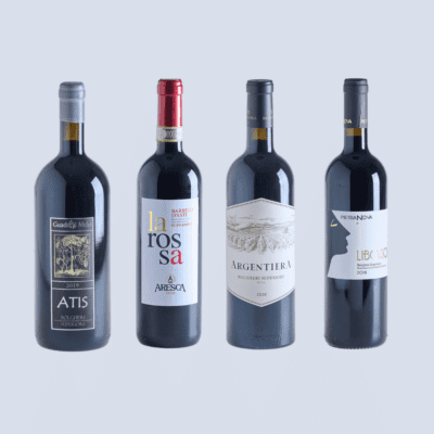 Einzigartige Rotweine, Guado Al Melo, Barbera D‘Asti Superiore, Argentiera Bolgheri Superiore, Liborio Bolgheri Superiore Rosso