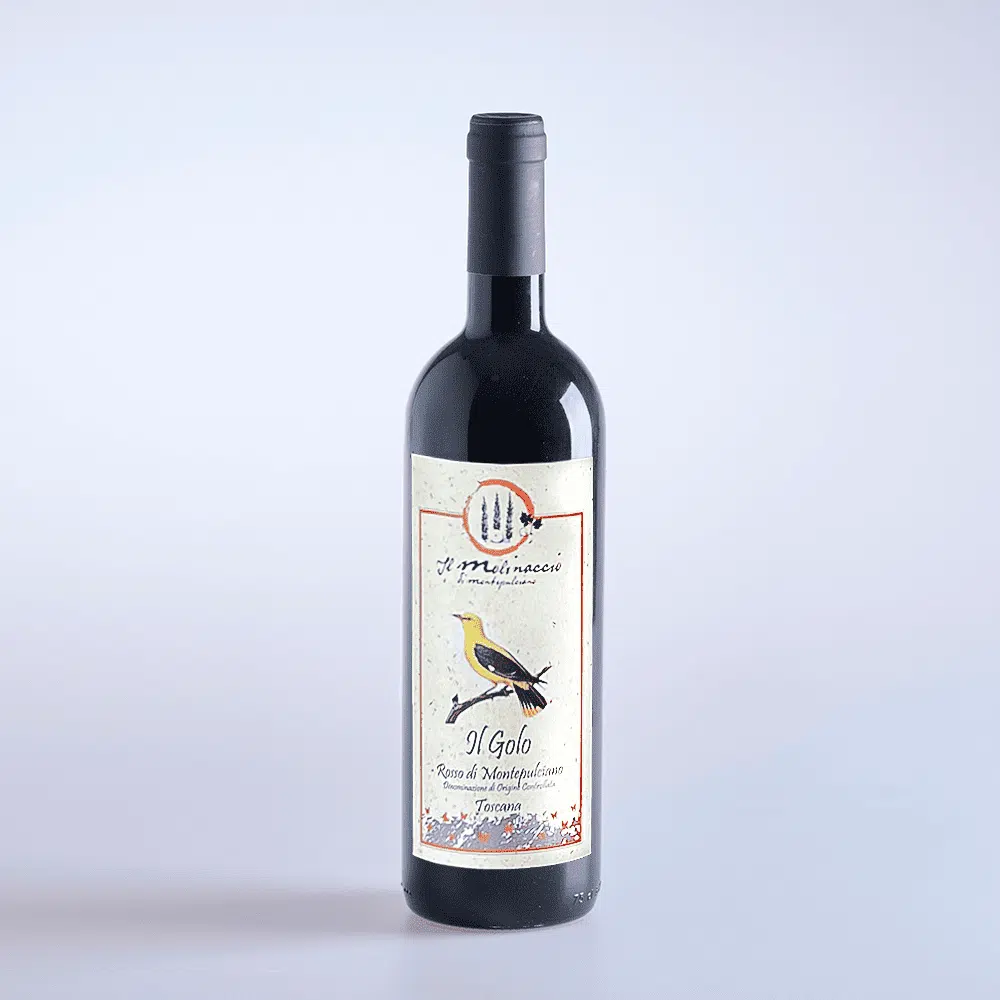 Foto Bild zeigt Rot Wein "Il Golo" Rosso di Montepulciano