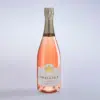 The picture shows a bottle of Rosé champagne from Sain Sauveur